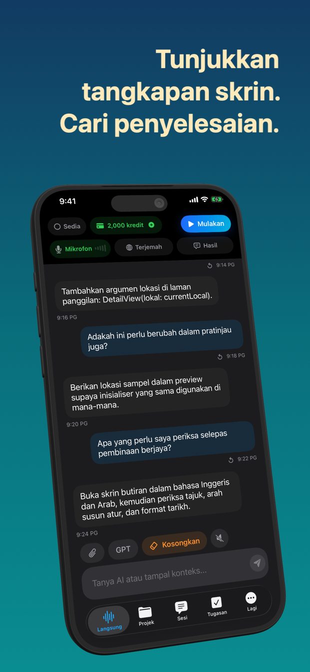 Konteks yang anda lampirkan