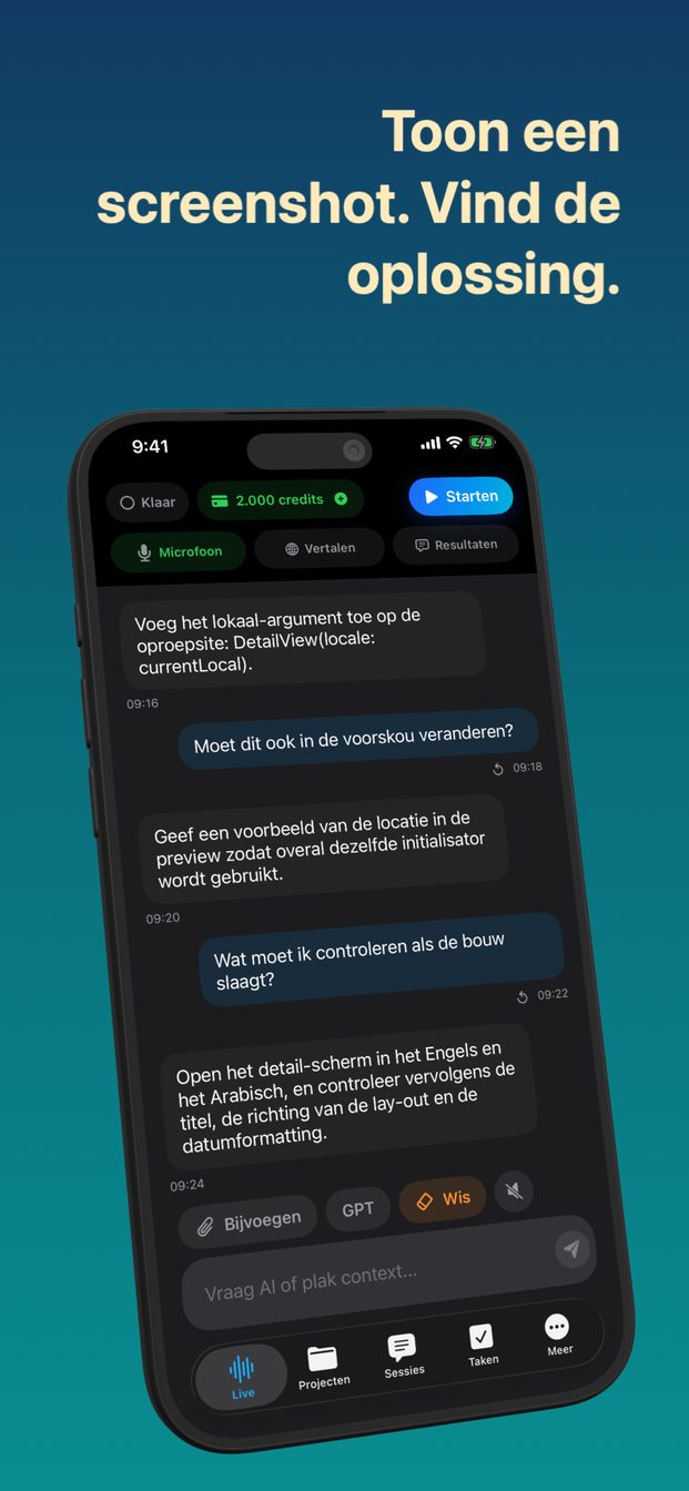 Context die je toevoegt